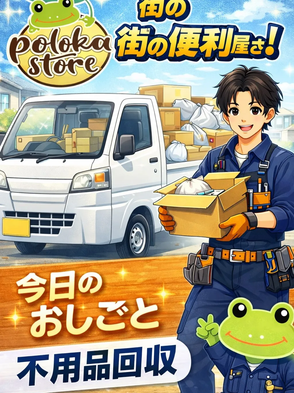 【今日の街の便利屋さん！】