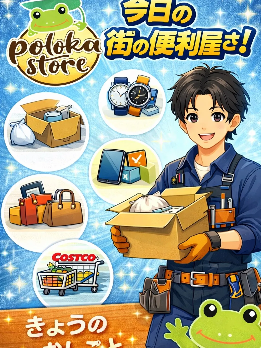 【今日の街の便利屋さん！】