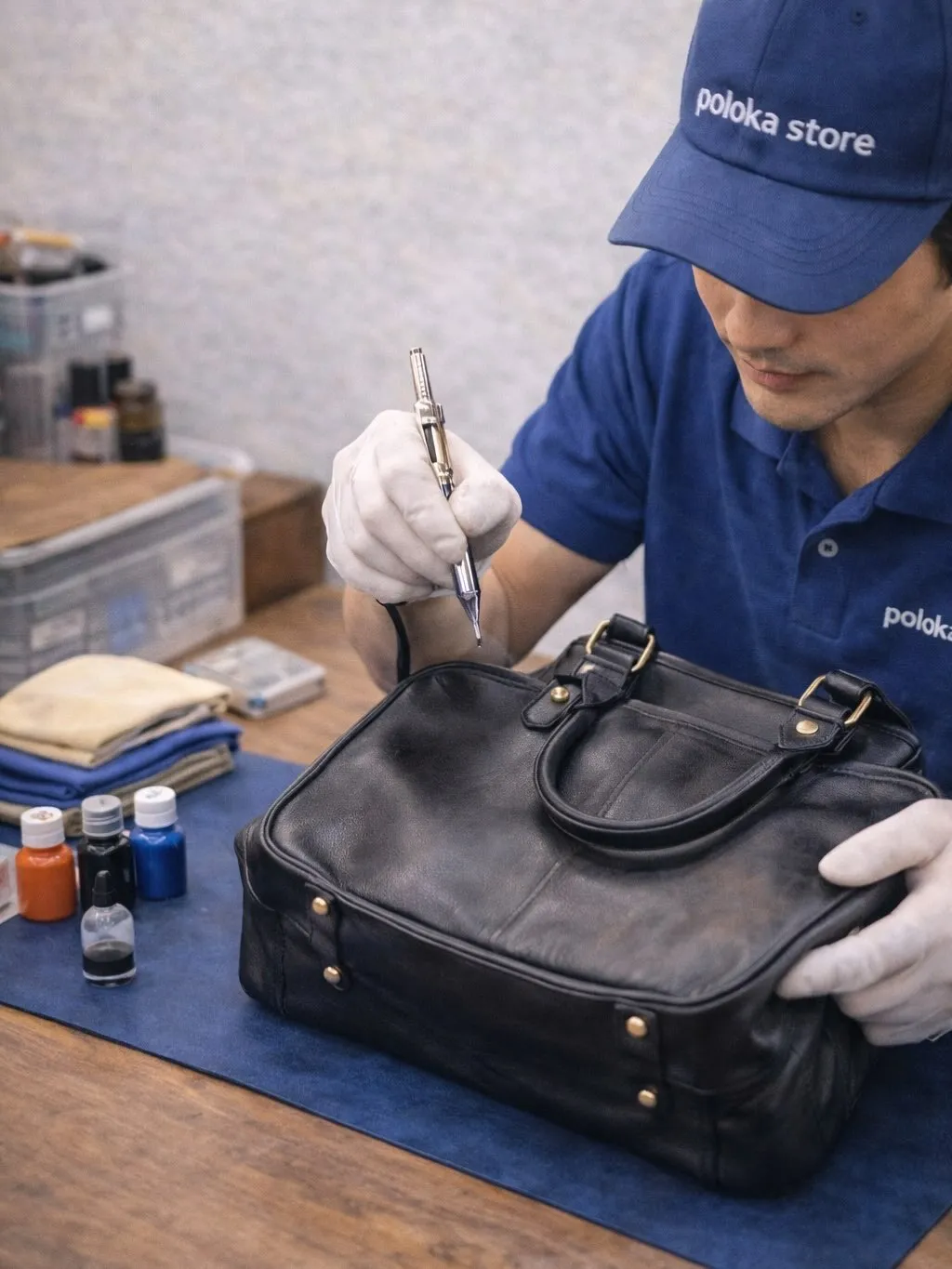 \バッグ修理・染め直しやってます!/