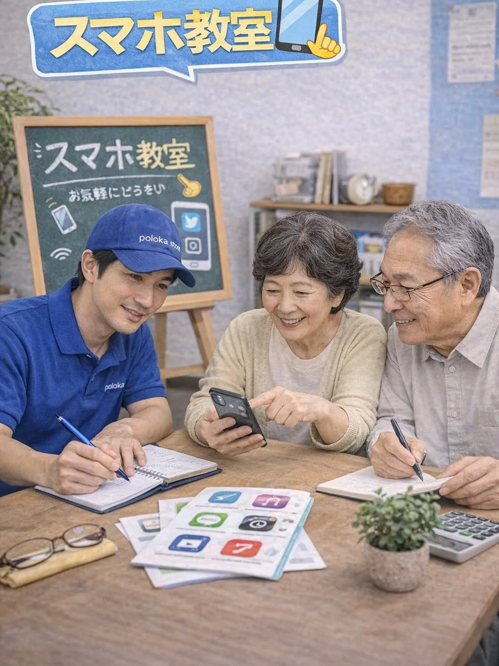 \スマホ教室やってます📱/