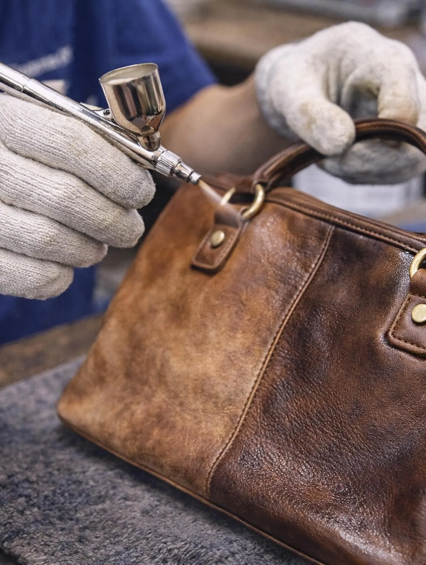 ＼バッグの染め直し・修理やってます！／