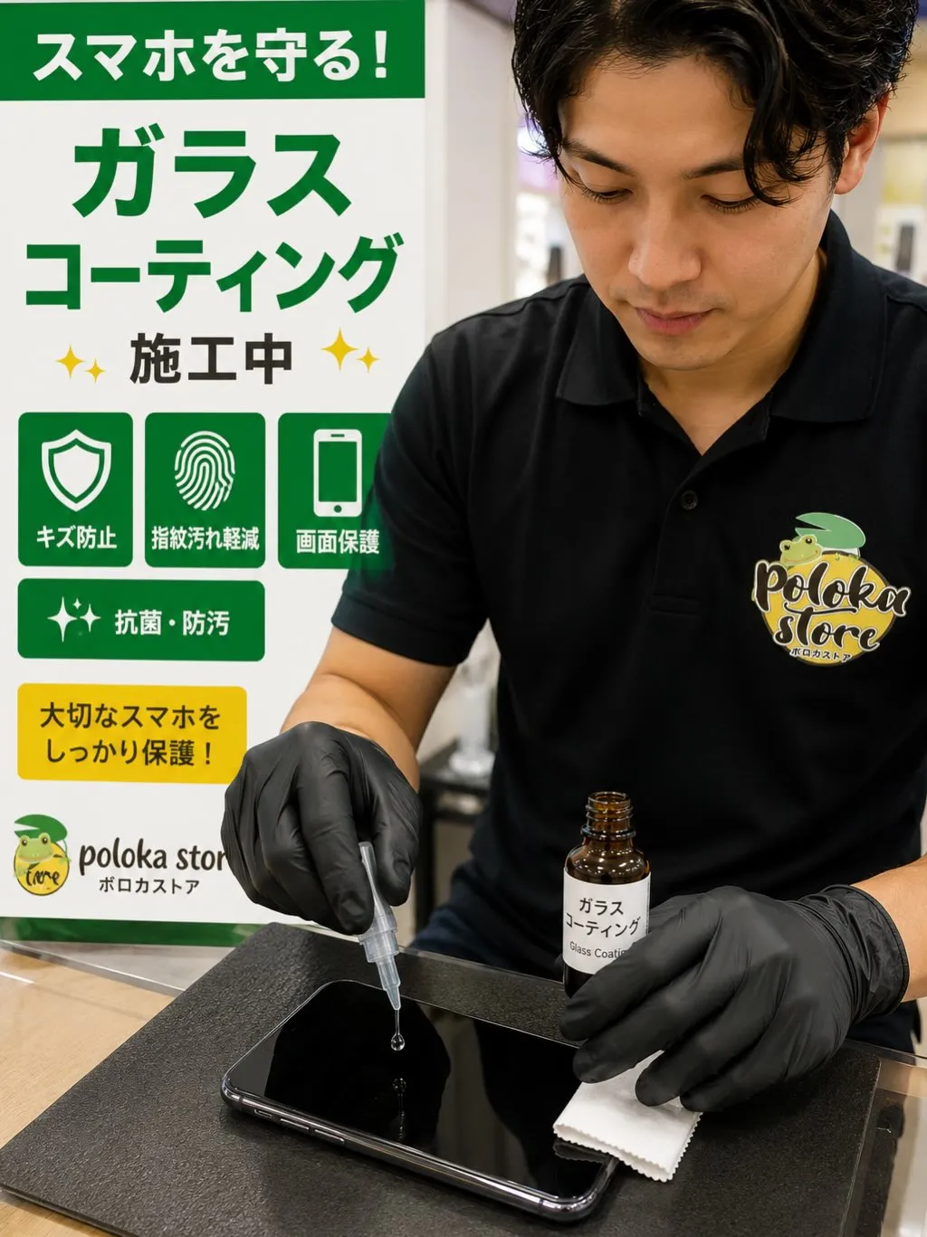 「スマホ画面、割れる前に対策してますか?📱」