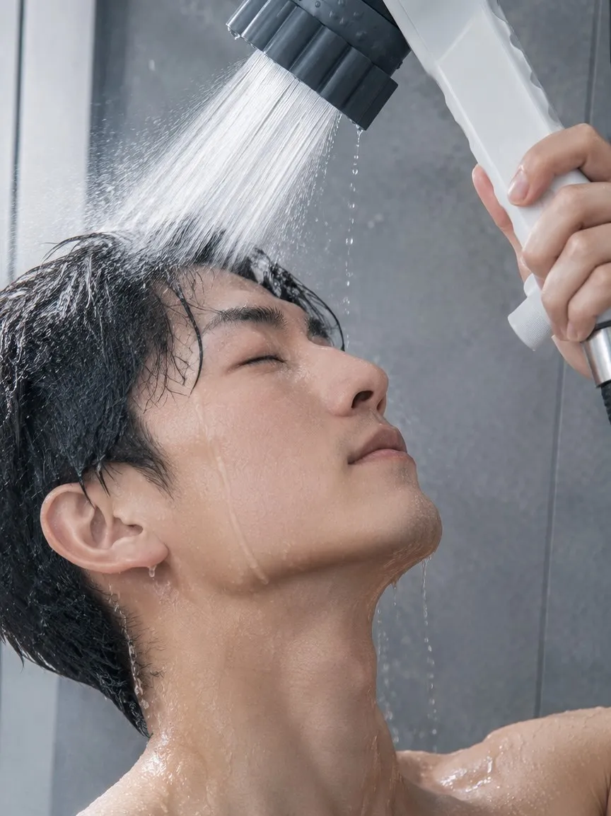 「シャワー、変えるだけで変わる。