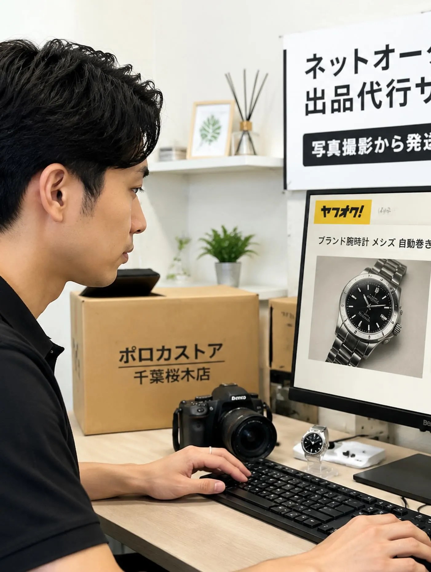「売りたいけど、出品が面倒…」