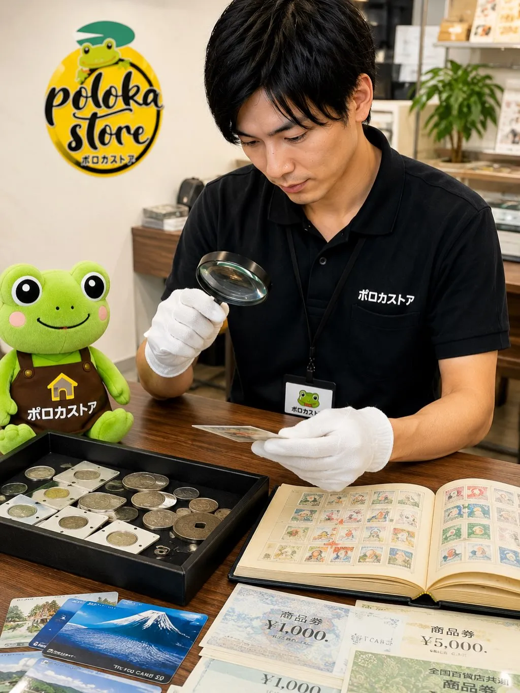 💰テレカ・金券・切手・古銭買取強化中!