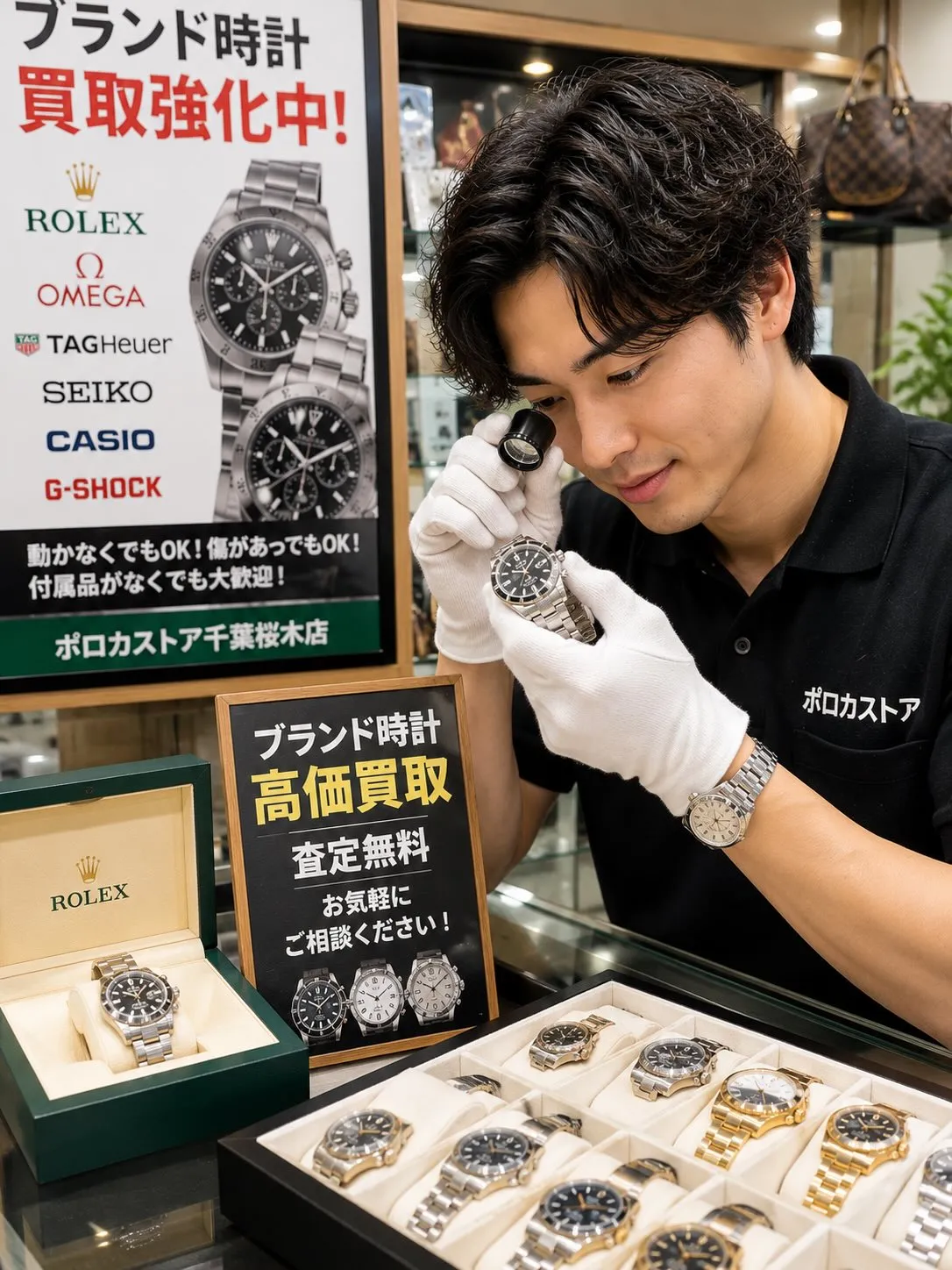 ⌚ブランド時計買取強化中!
