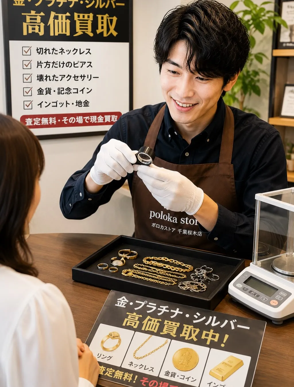💰 金・プラチナ・シルバー 高価買取中!