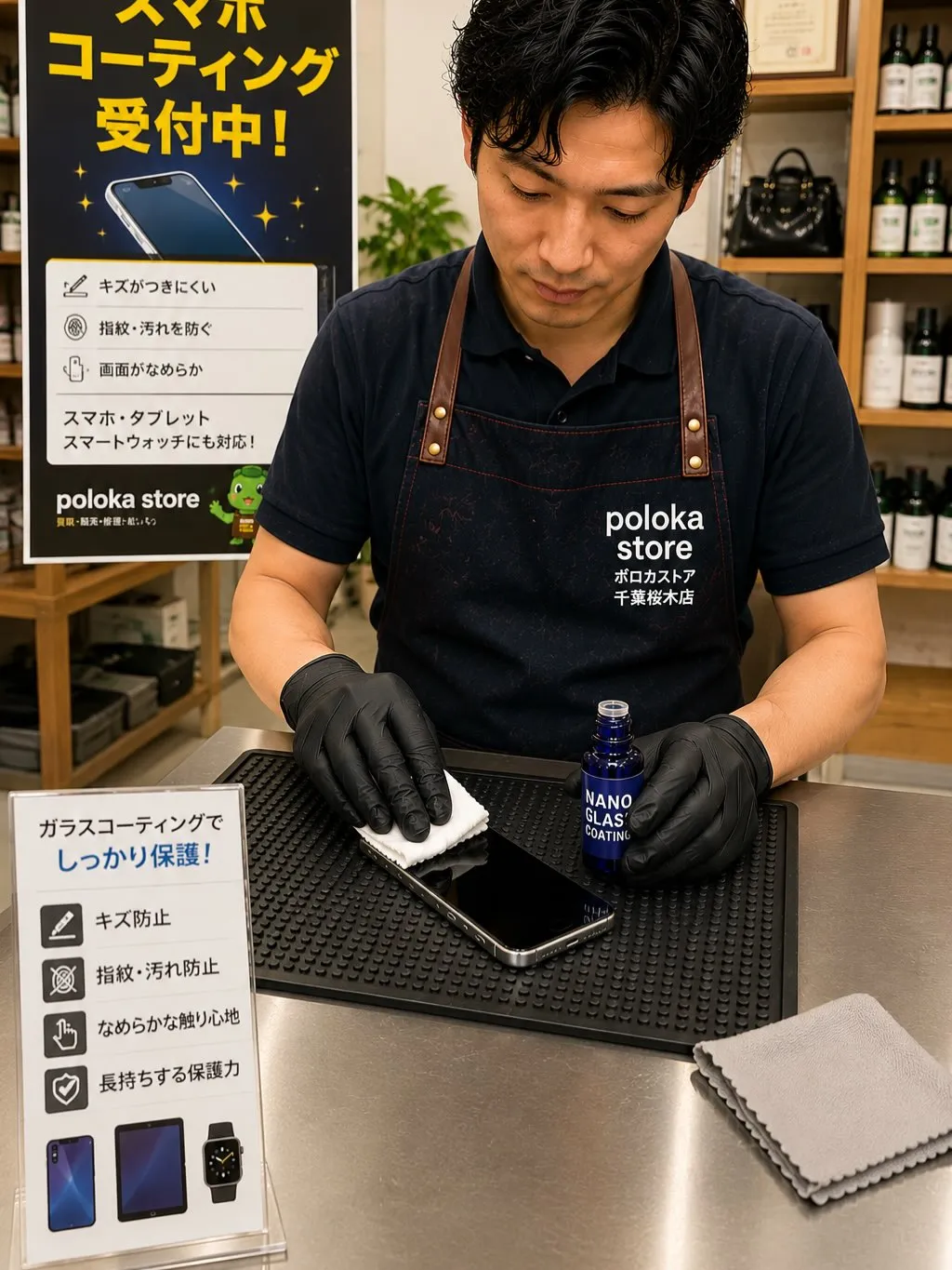 【スマホコーティングで大切な端末をしっかりガード!📱✨】