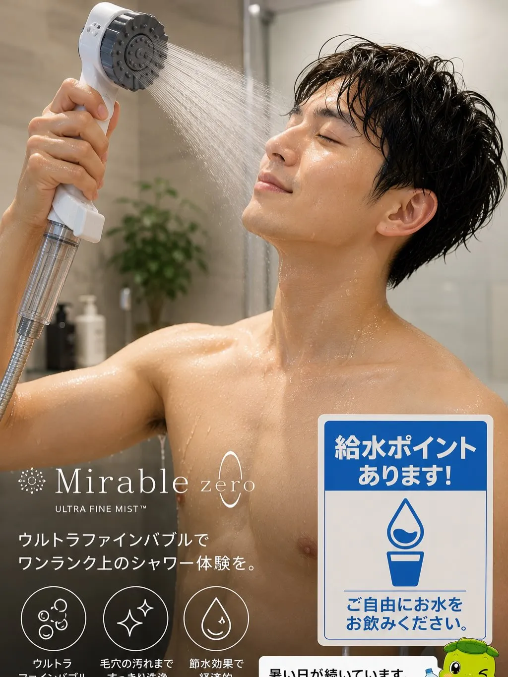 【ミラブルzero 取扱店です!🚿✨】