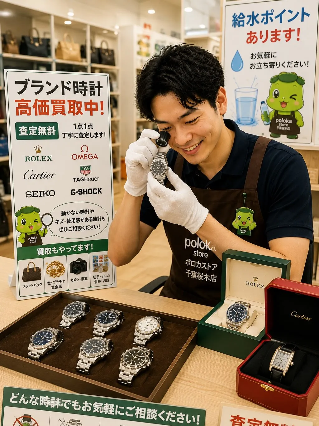 ⌚【ブランド時計 高価買取中!】