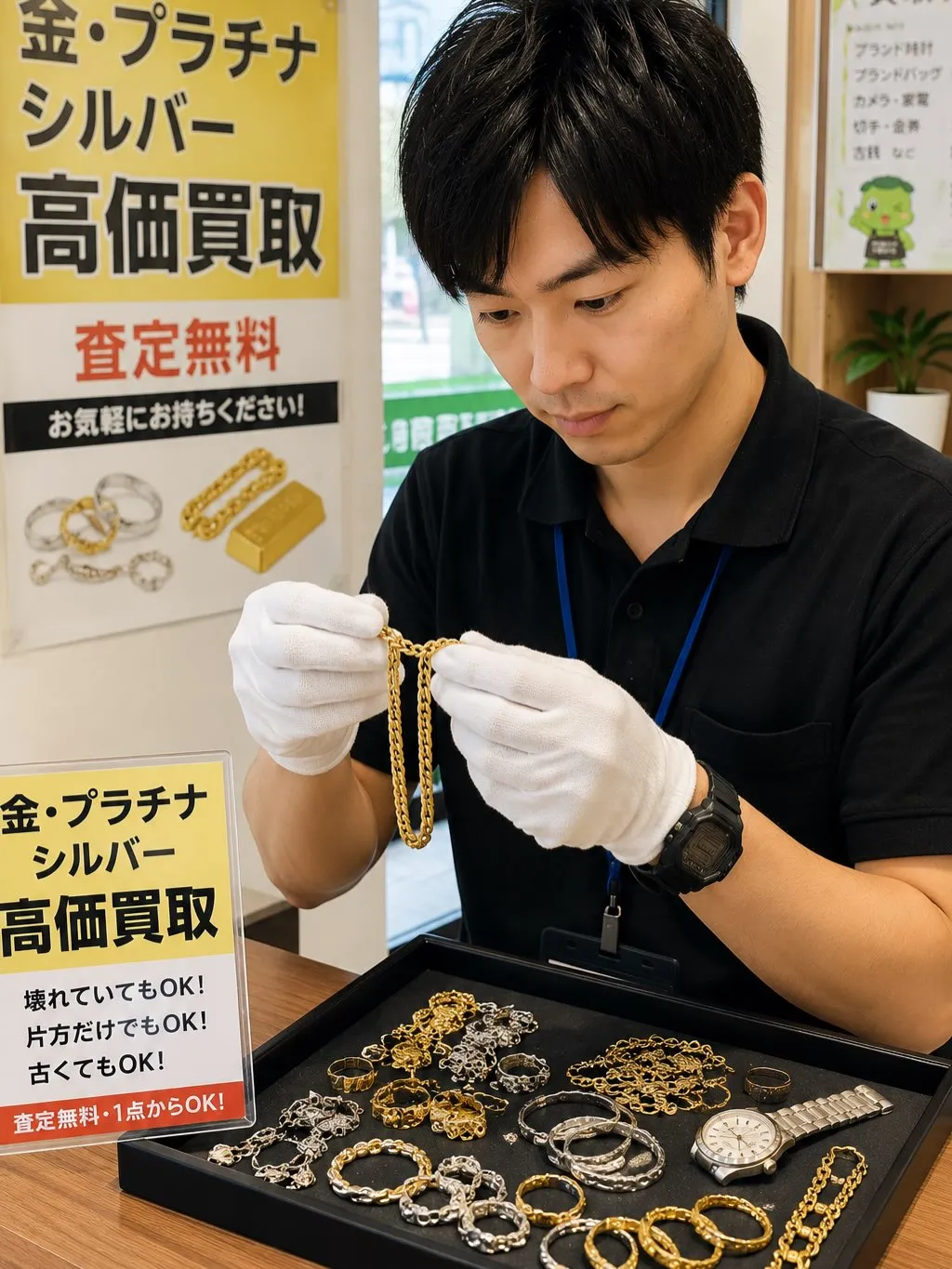 💰【金・プラチナ・シルバー 買取しています!】