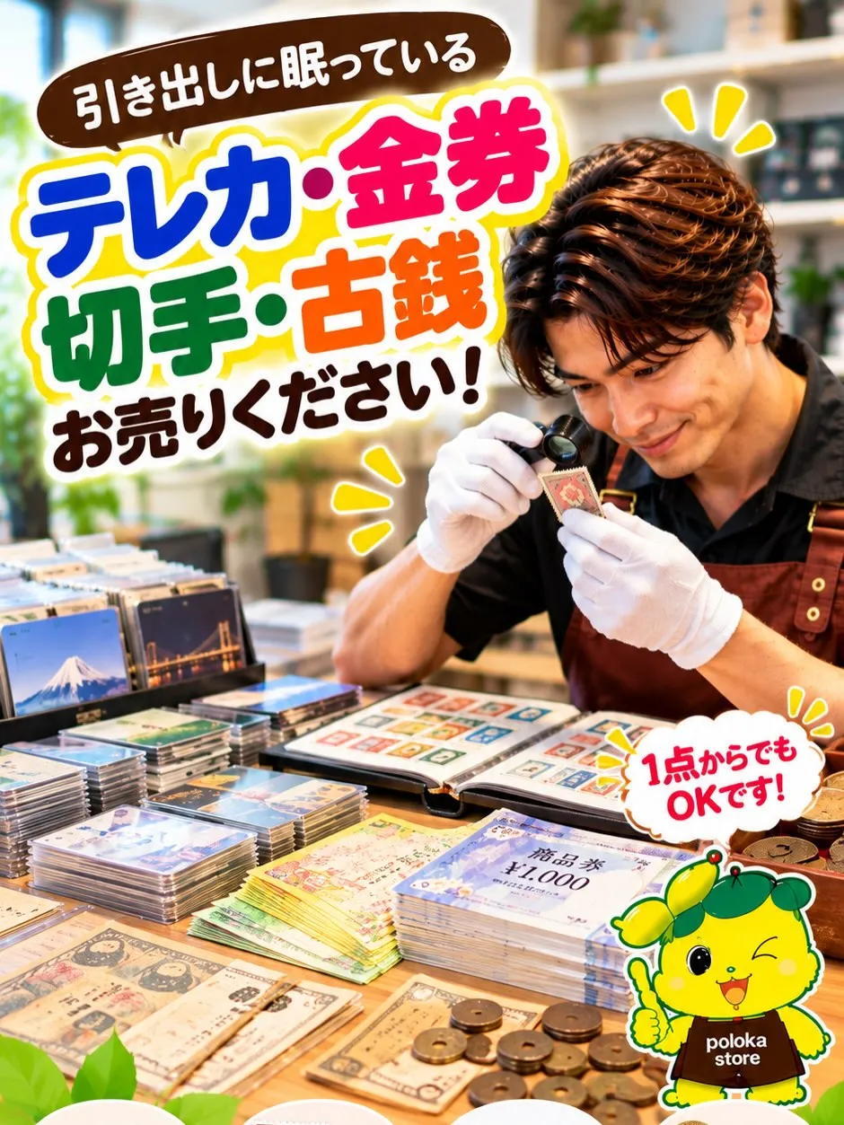 🎫✨【引き出しの奥に、昔のお宝が眠っていませんか？】