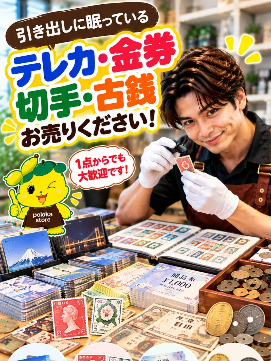 🎫✨【引き出しの奥に、昔のお宝が眠っていませんか？】